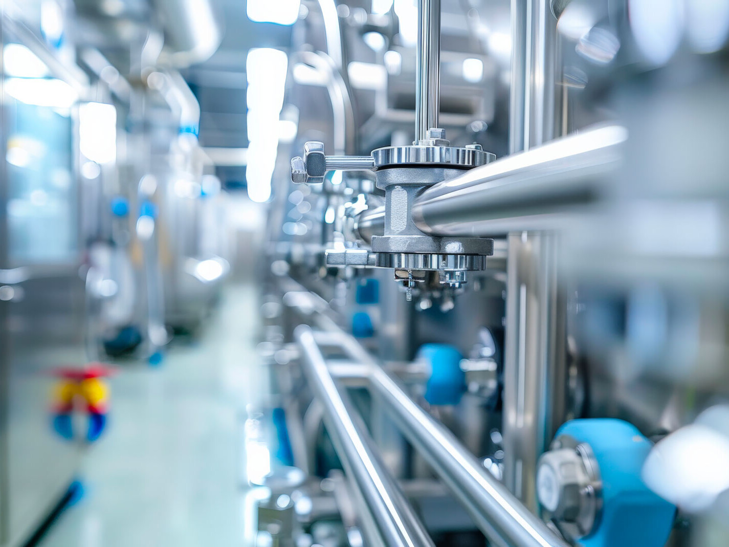 impianto industriale aria compressa